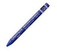 Caran d'Ache NEOCOLOR II 130 Azul Rey Royal Blue (7500.130) / Pastel 10 unidades (1er Pack)/ de cera soluble en agua/para papel, cartón, vidrio, madera, cuero, tela piedra