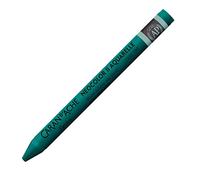 Caran d'Ache NEOCOLOR II 190 VERDE/GREENISH BLUE (7500.190) / Pastel 10 unidades (1er Pack)/ de cera soluble en agua/para papel, cartón, vidrio, madera, cuero, tela piedra