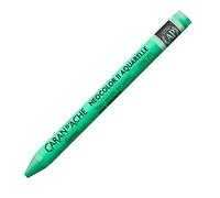 Caran d'Ache NEOCOLOR II 201 VERONESERVERONESE GREEN (7500.201) / Pastel 10 unidades (1er Pack)/ de cera soluble en agua/para papel, cartón, vidrio, madera, cuero, tela piedra