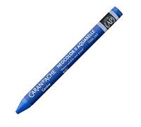 Caran d'Ache NEOCOLOR II 260 BLAU/BLUE (7500.260) / Pastel 10 unidades (1er Pack)/ de cera soluble en agua/para papel, cartón, vidrio, madera, piel, tela piedra