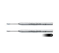 Caran D'ache Recambio para bolígrafo negro fino (paquete de 2) - 8428.009