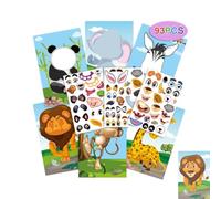 Caras de libro de pegatinas para niños,Libro de pegatinas para niños