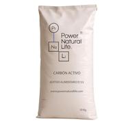 Carbón Activo en Polvo | Power Natural Life | Saco 10 kg | Aditivo Alimentario E153, Uso Técnico e Industrial | Colorante Alimentario y Agente Adsorbente