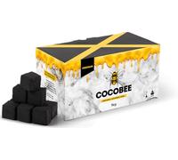 Carbón Natural de Coco Premium Cachimba y BBQ - Briquetas de Carbón de Coco Shisha y Barbacoas - Cubos de Carbón Barbacoa y Narguile con Largo Tiempo de combustión 27 x 27 x 27mm (1, KG)