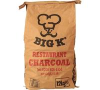 Carbón vegetal, bolsa de 12 kg, para barbacoa