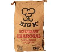 Carbón vegetal para barbacoa, 12 kg, natural