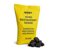 Carbón Vegetal Premium Calidad Restaurante 10 kg - 100% Natural para BBQ, Kamado, Smoker y Parrilla - Larga Duración y Alta Temperatura