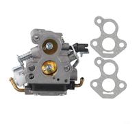 Carburador compatible con motosierras 135 140 435 435e 440 440e - Mezclador de combustible de metal - Repuestos de herramientas de jardín fáciles de instalar
