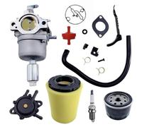 carburador gasolina Para John Deere LA115 LA105 LA110 | Carburador para tractor de césped Para Troy Bilt Pony de 42 pulgadas 13WM77KS011 con filtro de aire 796031