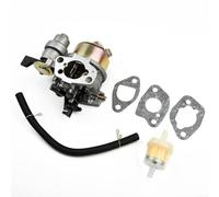 Carburador Kit para Honda GXV120 GXV140 GXV160 HR194 | Incluye carburador, para 3 juntas, manguera combustible para y filtro, series GXV y HR