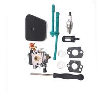 Carburador Motores Piezas Repuesto Para Motor Recortador De Carburador Apto Para Stihl FS87 FS90 FS100 KM100 FS110 KM110 FS130 KM130 HT130 Para ZAMA C1Q-S173 S174 S176 HGNMPGVVTZ(Style 002)