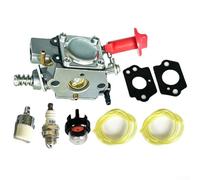 Carburador para CS-260T para CS-260TES para motosierras CS-260TEU 269TS reemplaza A021001400 A021001401 A021001403 WT843 incluye conjunto completo de combustible (kit de carburador)