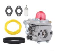 Carburador para Murray M2500 M2510 MD2500 desbrozadora de cuerdas 25cc Kit de repuesto de motor con juntas para cebador foco línea de combustible