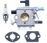 Carburadores para motosierras de 45cc, 52cc y 58cc, que incluyen bujía, pieza de repuesto para modelos 4500, 5200 y 5800