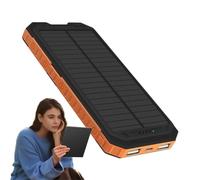 Carcasa de cargador solar portátil con iluminación | Cubierta protectora dispositivo diseño ligero para aventuras de picnic senderismo mochila camping al aire libre