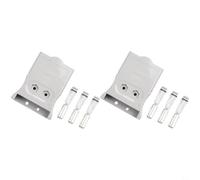 Carcasa de PC Solar Y Distribuidor 75A Fotovoltaica Conector (75A-3P gris) | Diseño de 3 polos, 75 A de corriente nominal, 600 V CC, resistente al agua IP67, para sistemas solares y almacenamiento