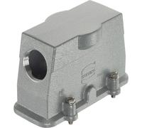 Carcasa de tul para HARTING Han 24HP, con 1 salida de cable lateral de tamaño M32 y sistema de cierre por tornillo - 1 unidad