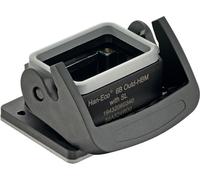 Carcasa exterior HARTING Han ECO 6B para montaje, con estructura de soporte y 1 barra longitudinal - 1 unidad