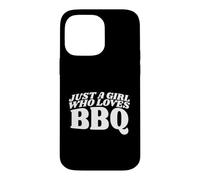 Carcasa para iPhone 14 Pro MAX Barbacoa Chica Barbacoa Asar Amante Diseño