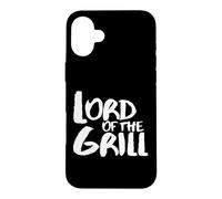 Carcasa para iPhone 16 Plus Lord of The Grill Funny Barbacoa BBQ Lover Men