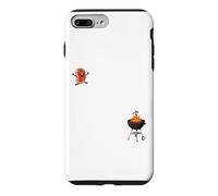 Carcasa para iPhone 7 Plus/8 Plus Funny Flying Steak BBQ Grilling