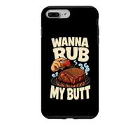 Carcasa para iPhone 7 Plus/8 Plus Mezclador Divertido para Barbacoa Wanna Rub My Butt Grill Master