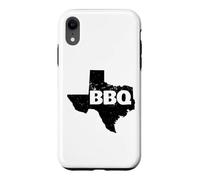 Carcasa para iPhone XR Barbacoa Dentro del Mapa de Texas BBQ