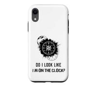Carcasa para iPhone XR Do I Look Like I'm On The Clock Funny Sarcastic Saying