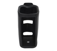 Carcasa protectora de silicona para cámara eufy Security S3 Pro, impermeable, resistente a los rayos UV, ajuste flexible, para jardín, hogar, vigilancia, color negro, 8,8 x 6,5 x 14,5 cm