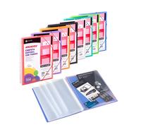 Carchivo archivex-star canguro personalizable a4 con 40 fundas pp espiral azul