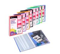 Carchivo, carpeta archivex-star espiral 60 fundas incoloro
