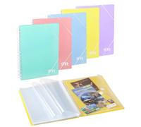 CARCHIVO Carpeta con fundas A4 Soft PP con 40 fundas, set de 10 unidades