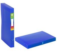 CARCHIVO Carpeta de Proyectos Polipropileno Traslúcido Azul A4 Set de 15