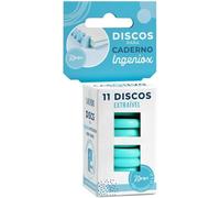 Carchivo, estuche 11 discos para cuaderno ingeniox menta único