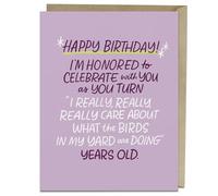 Care About Birds Years Old Birthday Card (Em & Friends Greeting Cards)