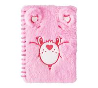 Care bears - cuaderno a5 esponjoso ? diario de cubierta de felpa con