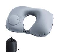Carehabi Almohada de Viaje para Cuello Almohada Hinchable Almohada Viaje Avion Ultraligero y Compacta para Relajarse En Oficina, Avión, Coche, Tren