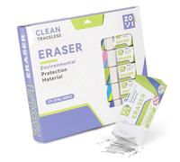 Carehabi Gomas de Borrar Blancas 30PCS, Goma de Borrar en Bloque de Plástico, Gomas de Borrar Divertidas para Lápices de Grafito, Material Escolar y Papelería para Oficina y Estudiantes
