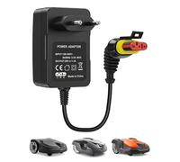 Cargador 28V 1,3A Compatible con Husqvarna Automower 105, 305, 310, 315, 315X, 405X, 415X, 310 Mark II, 315 Mark II, Gardena R50Li, R70Li, R80Li, Sileno City, Life, Minimo Robot Cortacésped