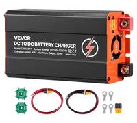 Cargador de batería DC-DC VEVOR con MPPT de 520 W y 40 A, con función de refuerzo de carga y doble entrada para paneles solares/alternador, compatible con baterías de litio fosfato (LiFePO4) y batería