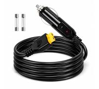 Cargador de coche portátil de 12 V/24 V adecuado para Ecoflow Delta/River, Bluetti EB55, Anker 757/767 y XT60 conectores solares, compatible con Ecoflow Wave 2 aire acondicionado cable adaptador CC