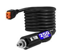 Cargador de mechero a XT60i, cable de 12 V, 24 V, 250 cm, para estación de alimentación EcoFlow Delta River EB55 y más