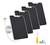 Cargador de panel solar Arlo de 5 W compatible con cámara Arlo Essential Spotlight/XL, cargador de panel solar Arlo Essential con cable de carga micro USB impermeable de 10 pies, soporte de pared