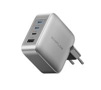 Cargador EF EcoFlow Rapid Pro 140 W, 4 Puertos, USB-C de 140 W (máx.), Cargador multidispositivo 4 en 1, GAN, Compatible con iPhone 16/15, Samsung, MacBook y Muchos más