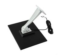 Cargador solar de 10 W para timbre de video Ring 4/3/3 Plus/2, panel solar monocristalino de 5 V con cable en forma de U, IP65 para fuente de alimentación de cámara al aire libre, montaje de 360°