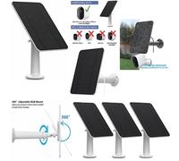 Cargador solar para Arlo Ultra/Ultra 2/ Pro 3/ Pro 4/ Pro 3 Floodlight/Go 2 4W