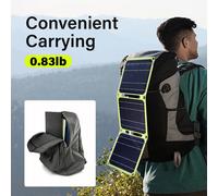 Cargador solar portátil ETFE de 2000W, panel fotovoltaico plegable, paneles solares para exteriores para iphone, estación de banco de energía usb A C DC 12V For power bank