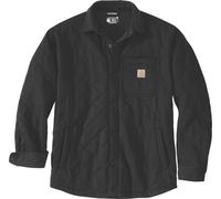 Carhartt Rain Defender Quilted Snap, camisa/chaqueta textil M male Negro