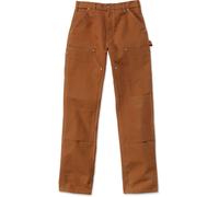 Carhartt Iconic B01 Firm Duck Double-Front Dungaree Jadeo, marrón, Talla 31/30