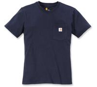 Carhartt Camisa Mujer Workw Pocket S/S T-Shirt Navy L